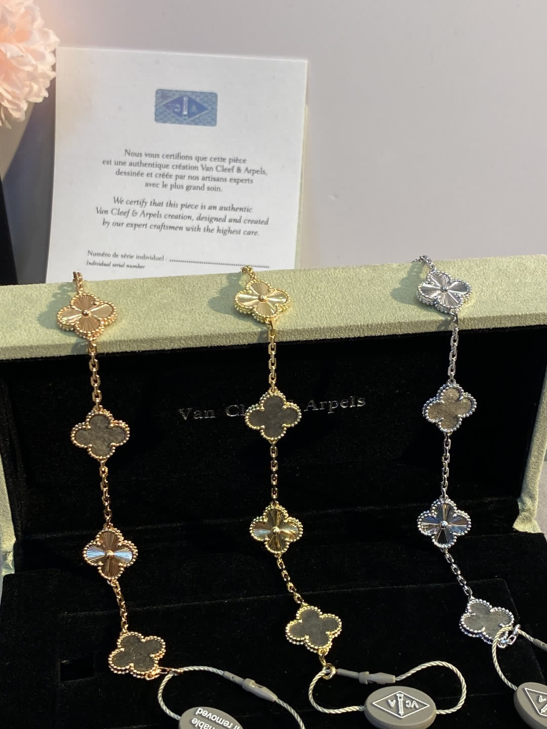 Van Cleef & Arpels Vintage Alhambra Necklace